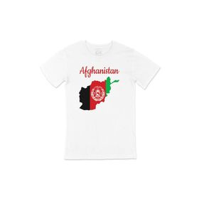 Cix Afghanistan Harita ve Bayrak T-shirt
