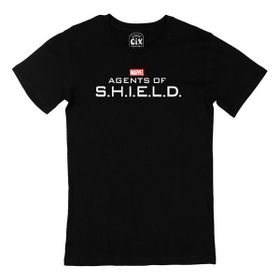 Cix Agents of SHIELD Siyah T-shirt