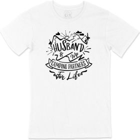 Cix Aile Kampı Beyaz Erkek T-shirt