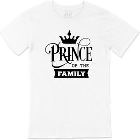 Cix Aile Kombin Prince Beyaz Erkek T-shirt