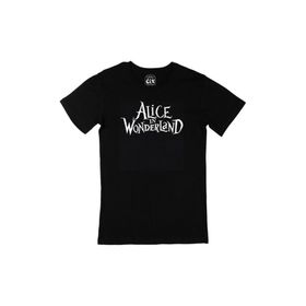 Cix Alice In Wonderland Siyah T-shirt