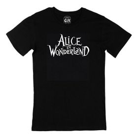 Cix Alice In Wonderland Siyah T-shirt