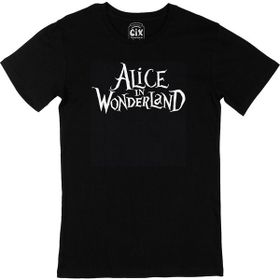 Cix Alice In Wonderland Siyah T-shirt