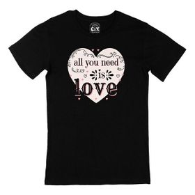 Cix All You Need Is Love Siyah T-shirt