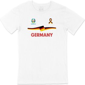 Cix Almanya Euro 2020 Beyaz Erkek T-shirt