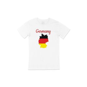 Cix Almanya Haritalı ve Bayraklı T-shirt