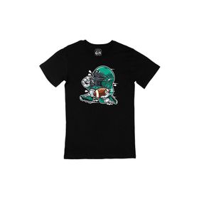 Cix Amerikan Futbolu Siyah T-shirt