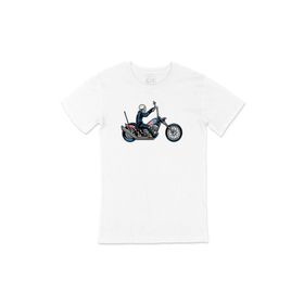 Cix Amerikan Motorcu Kurukafa T-shirt