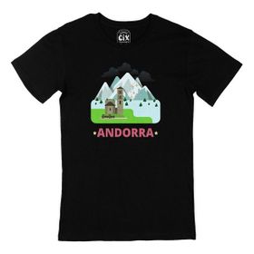 Cix Andorra Siyah T-shirt