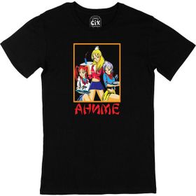 Cix Anime Girls Siyah T-shirt