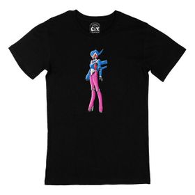 Cix Anime Robot Siyah T-shirt