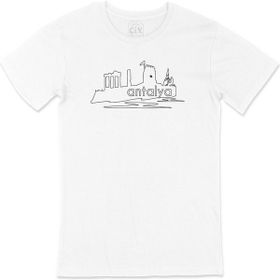 Cix Antalya Çizimli T-shirt