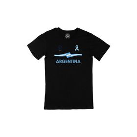 Cix Arjantin Tokyo 2020 Olimpiyatları Siyah T-shirt