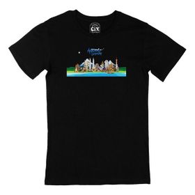 Cix Around The World Siyah T-shirt