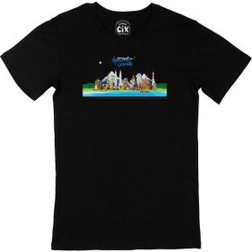 Cix Around The World Siyah T-shirt