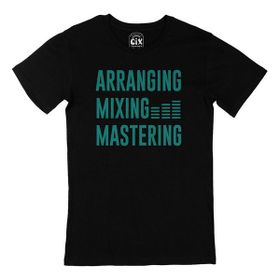 Cix Arranging Mixing Masters Siyah T-shirt