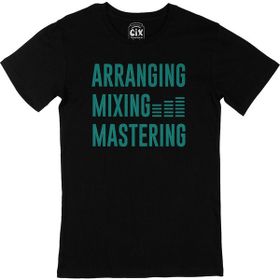 Cix Arranging Mixing Masters Siyah T-shirt