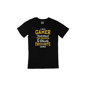 Cix As A Gamer Siyah T-shirt