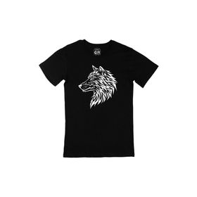 Cix Asil Kurt Siyah T-shirt