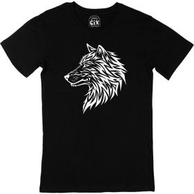 Cix Asil Kurt Siyah T-shirt