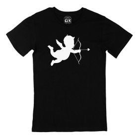 Cix Aşk Oku Siyah Erkek T-shirt