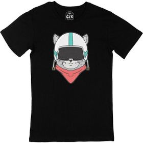 Cix Astronot Kedi Siyah T-shirt