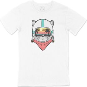 Cix Astronot Kedi Tatilde T-shirt
