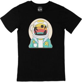 Cix Astronot Uzayda Siyah T-shirt
