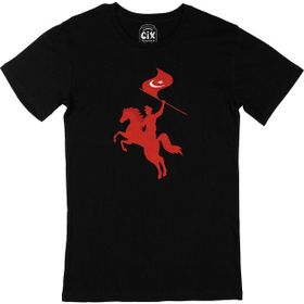 Cix Atatürk Kırmızı Bayraklı T-shirt