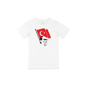 Cix Atatürk ve Türk Bayraklı T-shirt