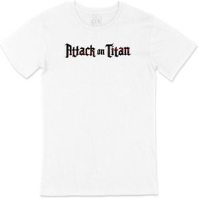 Cix Attack On Titan Yazılı T-shirt