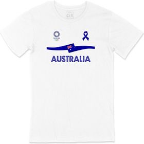 Cix Avustralya Tokyo 2020 Olimpiyatları T-shirt