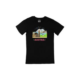Cix Avusturya Siyah T-shirt