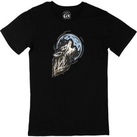 Cix Ay ve Kurt Siyah T-shirt