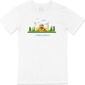 Cix Ayasofya Çizimli T-shirt