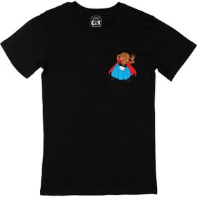 Cix Babidi Dragon Ball Cep Logo Tasarımlı Siyah T-shirt