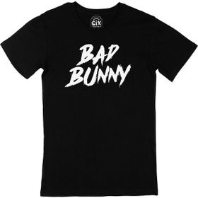 Cix Bad Bunny Siyah Erkek T-shirt