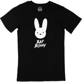 Cix Bad Bunny Siyah Erkek T-shirt