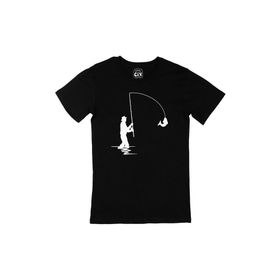 Cix Balıkçı Siyah Erkek T-shirt