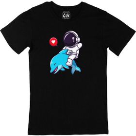 Cix Balina Siyah Erkek T-shirt