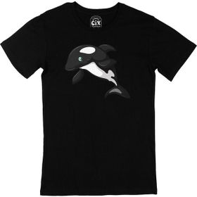 Cix Balina Siyah Erkek T-shirt