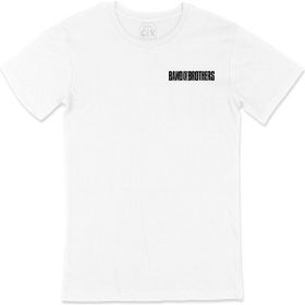 Cix Band Of Brothers Cep Logo Tasarımlı Beyaz Tişört