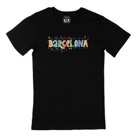 Cix Barselona Siyah Erkek T-shirt
