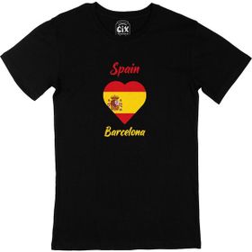 Cix Barselona Siyah Erkek T-shirt
