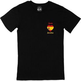 Cix Barselona Siyah Erkek T-shirt