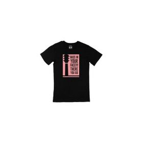 Cix Bass In Your Face Siyah T-shirt