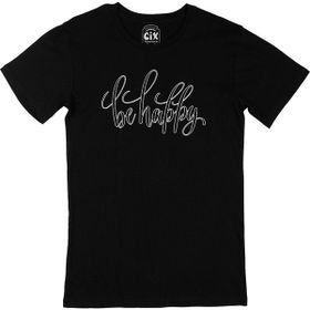 Cix Be Happy Siyah T-shirt