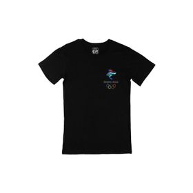 Cix Beijing 2020 Kış Olimpiyatları Siyah T-shirt