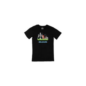 Cix Belçika Siyah T-shirt