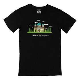 Cix Berlin Katedrali Siyah T-shirt